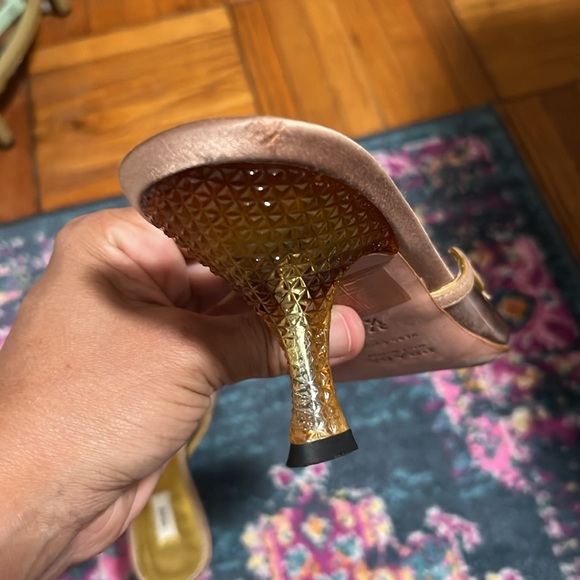 Prada clear vinyl kitten heels 37 1/2 - Picture 4 of 6